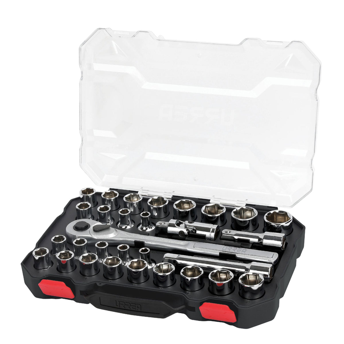 Juego De Dados Y Accesorios Cuadro De 1/2 Urrea 5401CD