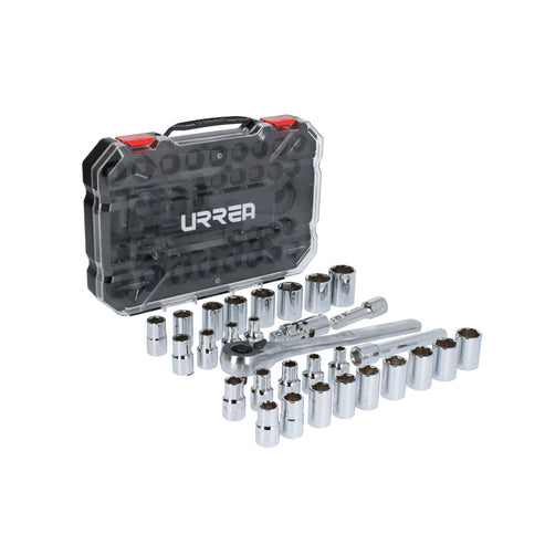 Juego De Dados Y Accesorios Cuadro De 1/2 Urrea 5401CD