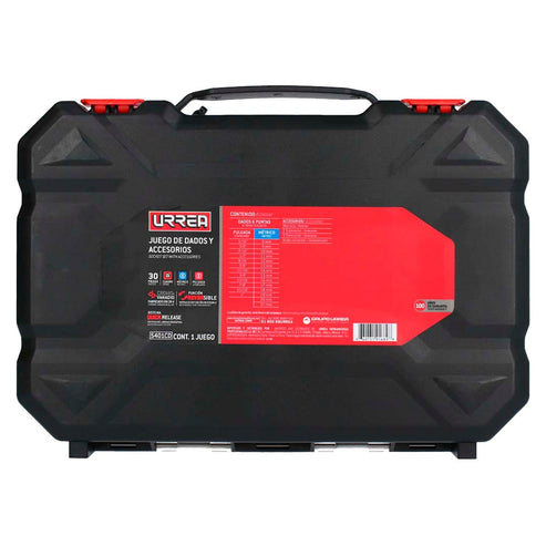 Juego De Dados Y Accesorios Cuadro De 1/2 Urrea 5401CD