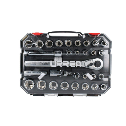 Juego De Dados Y Accesorios Cuadro De 1/2 Urrea 5401CD
