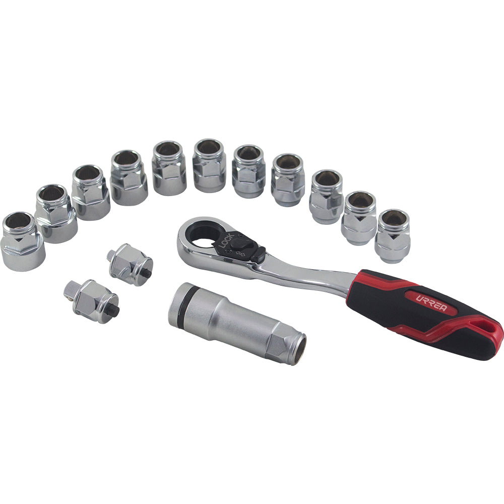 Juego De Dados Y Accesorios Cuadro De 1/2 Urrea 5401GT