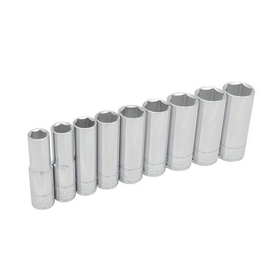 Juego De Dados Largos Cuadro De 1/2, 6 Puntas, Urrea 54118