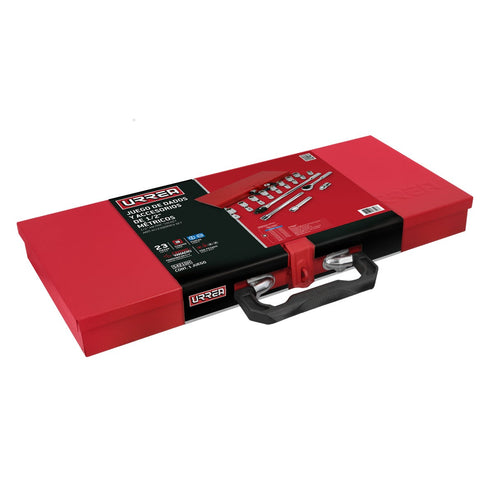 Juego De Dados Y Accesorios Cuadro De 1/2 Urrea 54210H