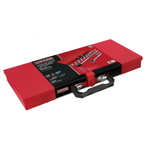 Juego De Dados Y Accesorios Cuadro De 1/2 Urrea 54210