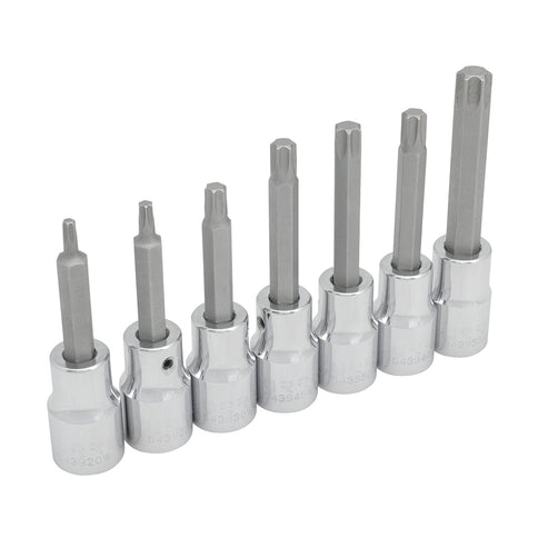 Juego De Dados Con Punta Torx Cuadro De 1/2, En Urrea 5439C