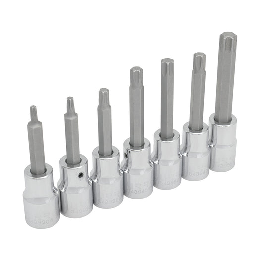 Juego De Dados Con Punta Torx Cuadro De 1/2, En Urrea 5439C