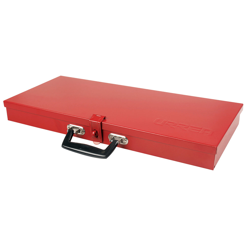 Caja Metálica Usos Múltiples Color Rojo 19 X 8 Urrea 5495