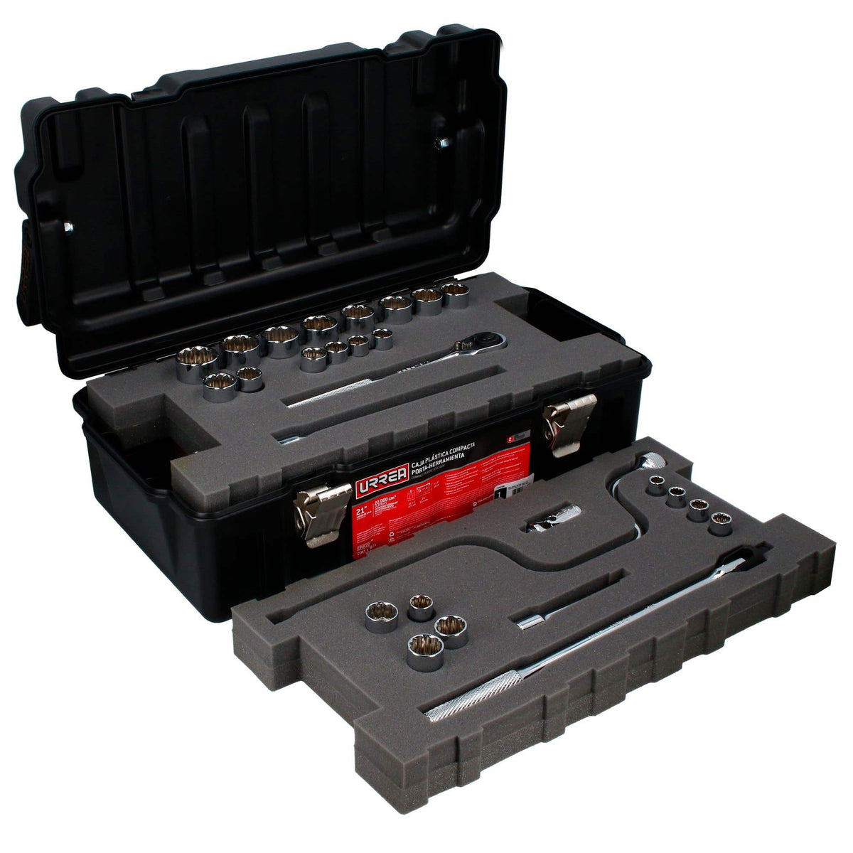 Juego De Dados Y Accesorios Cuadro De 1/2 Urrea 54P28