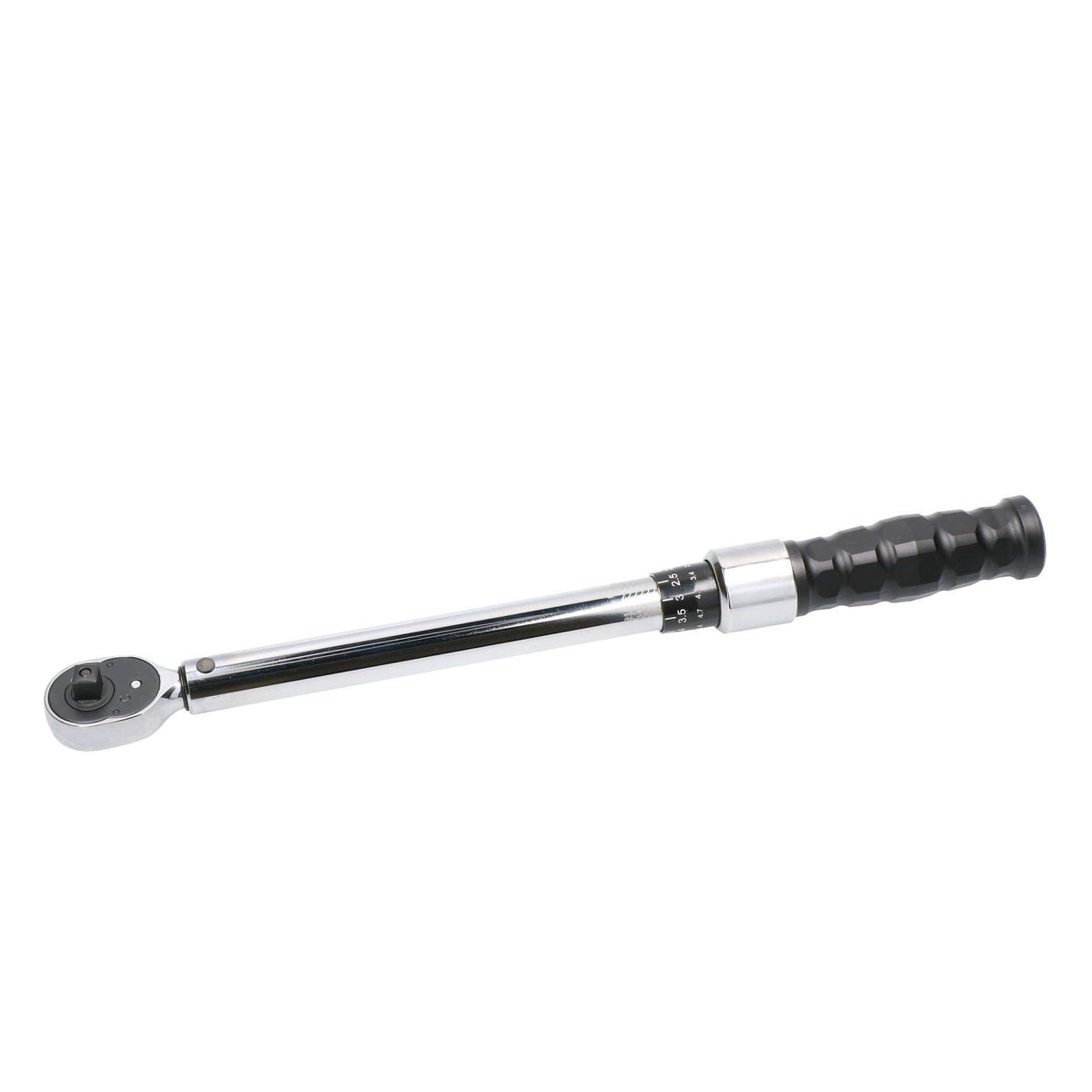 Torquímetro De Trueno Escala Dual Cuadro De 3/8, 5-75 ft-lb (10.2-98.3 Nm), Urrea 6006