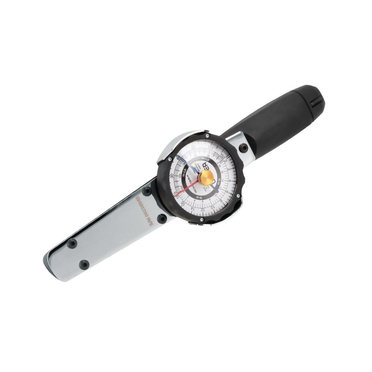 Torquímetro De Carátula Cuadro De 3/8, 0-150 in-lb, Urrea 6007B