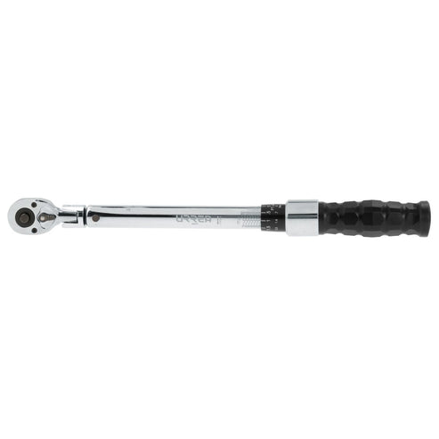 Torquímetro De Trueno Escala Dual Cabeza Flexible Cuadro De 3/8, 10-80 ft-lb (16-105 Nm), Urrea 6007