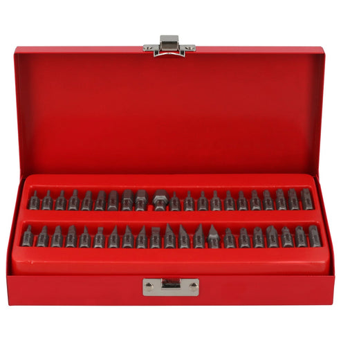 Juego Combinado De Puntas Hexágono De 1/4, 42 Piezas En Caja Metalica, Urrea 60242
