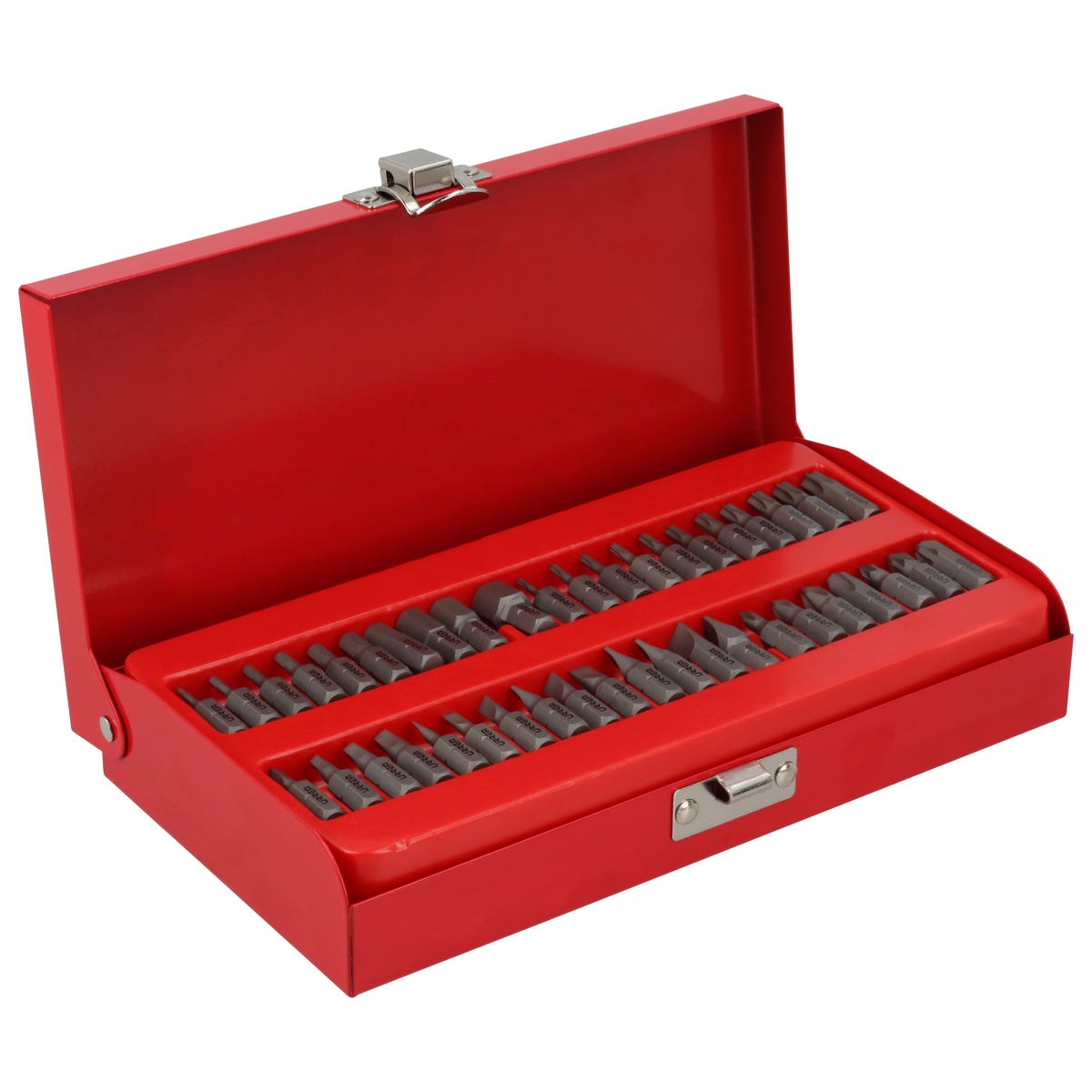 Juego Combinado De Puntas Hexágono De 1/4, 42 Piezas En Caja Metalica, Urrea 60242