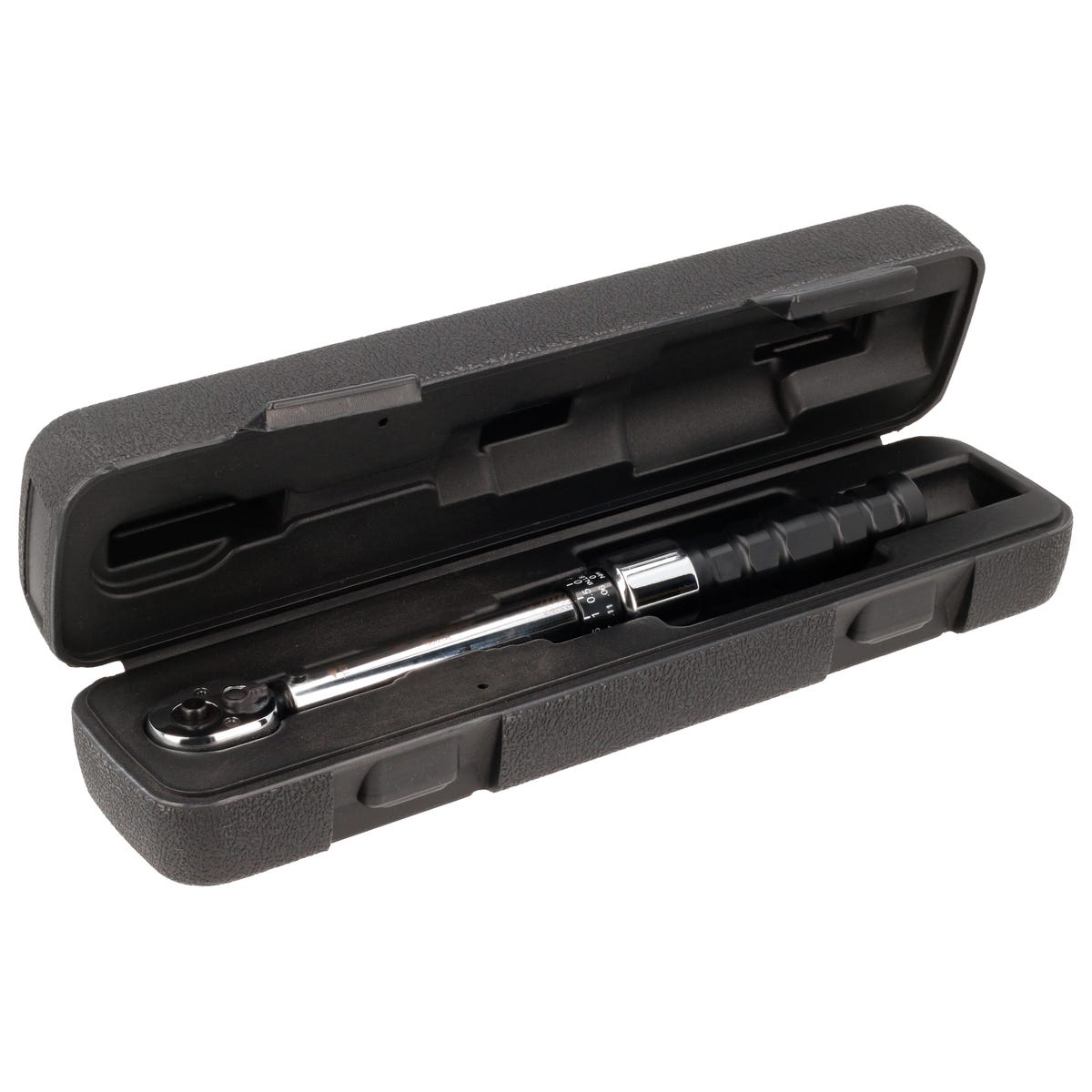 Torquímetro De Trueno Escala Dual Cuadro De 1/4, 10-50 in-lb (1.1-5.6 Nm), Urrea 6061A
