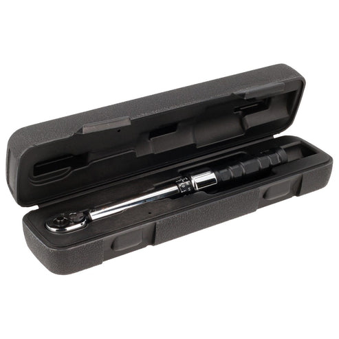 Torquímetro De Trueno Escala Dual Cuadro De 1/4, 10-50 in-lb (1.1-5.6 Nm), Urrea 6061A