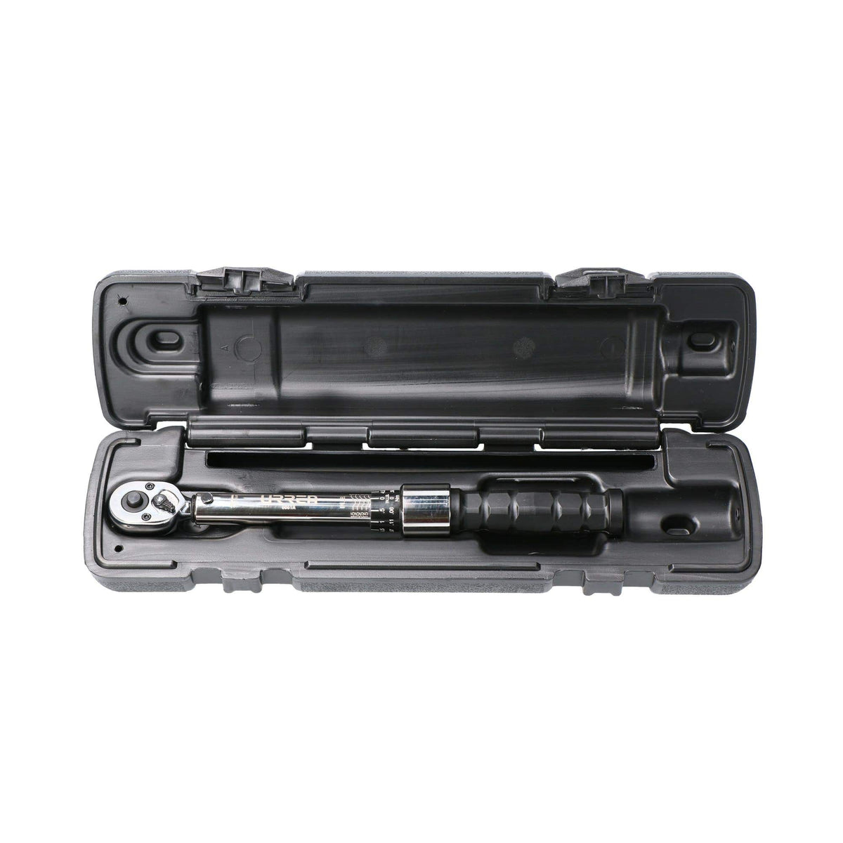 Torquímetro De Trueno Escala Dual Cuadro De 1/4, 10-50 in-lb (1.1-5.6 Nm), Urrea 6061A