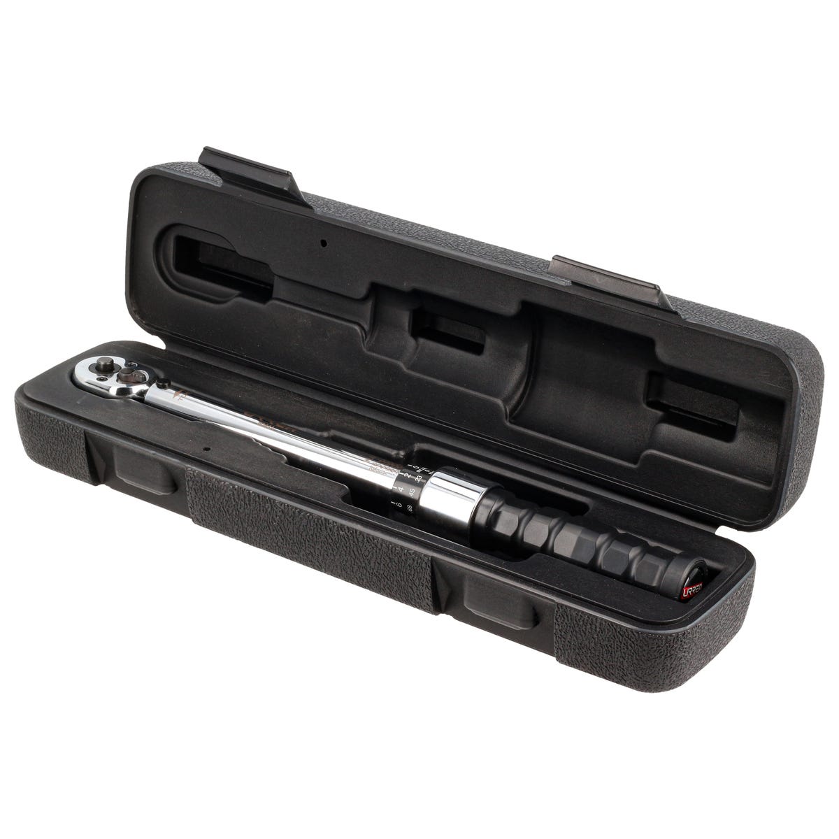 Torquímetro De Trueno Escala Dual Cuadro De 3/8, 30-250 in-lb (3.3-28.2 Nm), Urrea 6064A