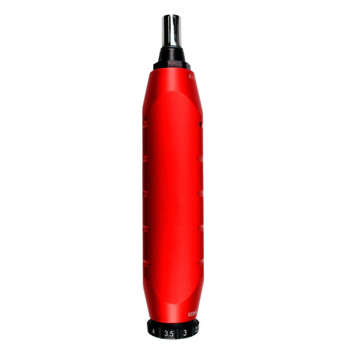 Destornillador De Torque Microajustable Con Mango Plástico Cuadro De 1/4, 5-40 in-lb, Urrea 6107A