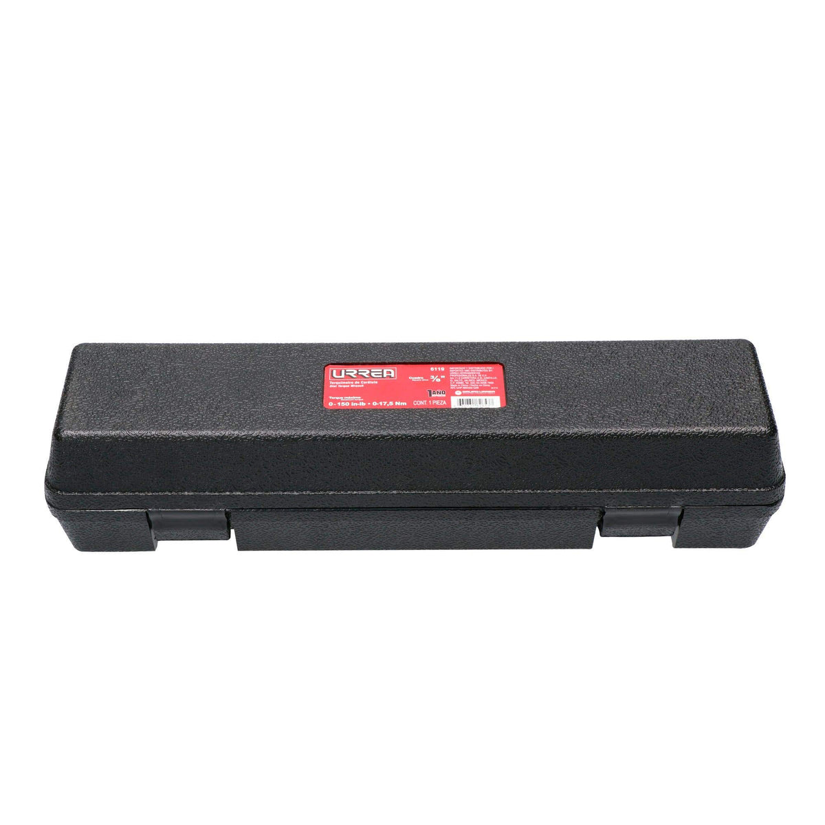 Torquímetro De Carátula Con Cuerpo De Aluminio Cuadro De 3/8, 30-150 in-lb, Urrea 6119