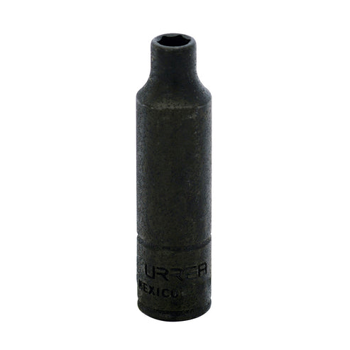 Dado De Impacto Largo Cuadro De 1/4, 6 Puntas, Urrea 6505HM