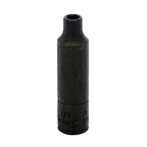 Dado De Impacto Largo Cuadro De 1/4, 6 Puntas, Urrea 6507HM