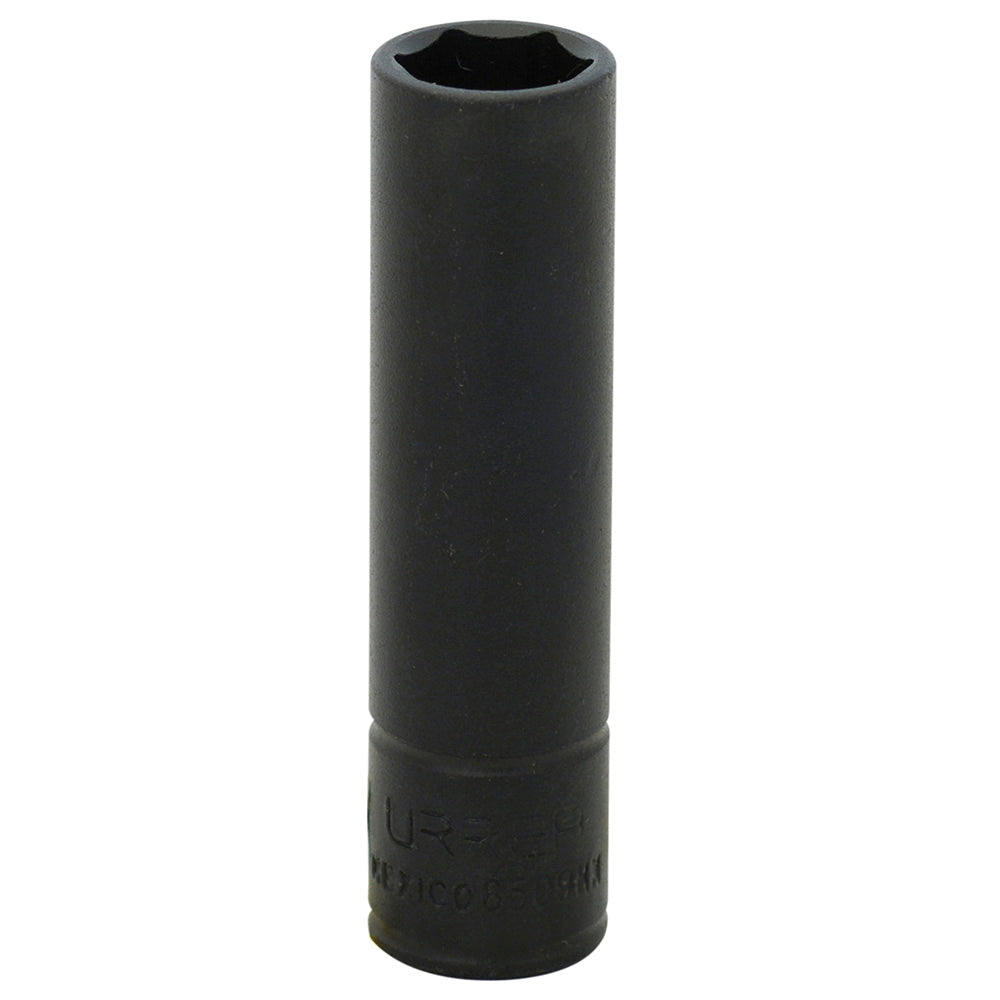 Dado De Impacto Largo Cuadro De 1/4, 6 Puntas, Urrea 6509HM