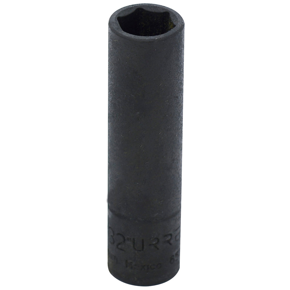 Dado De Impacto Largo Cuadro De 1/4, 6 Puntas, Urrea 6511H