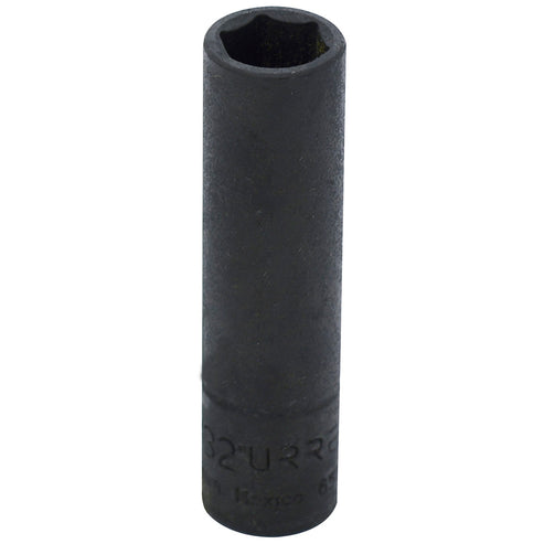 Dado De Impacto Largo Cuadro De 1/4, 6 Puntas, Urrea 6511H