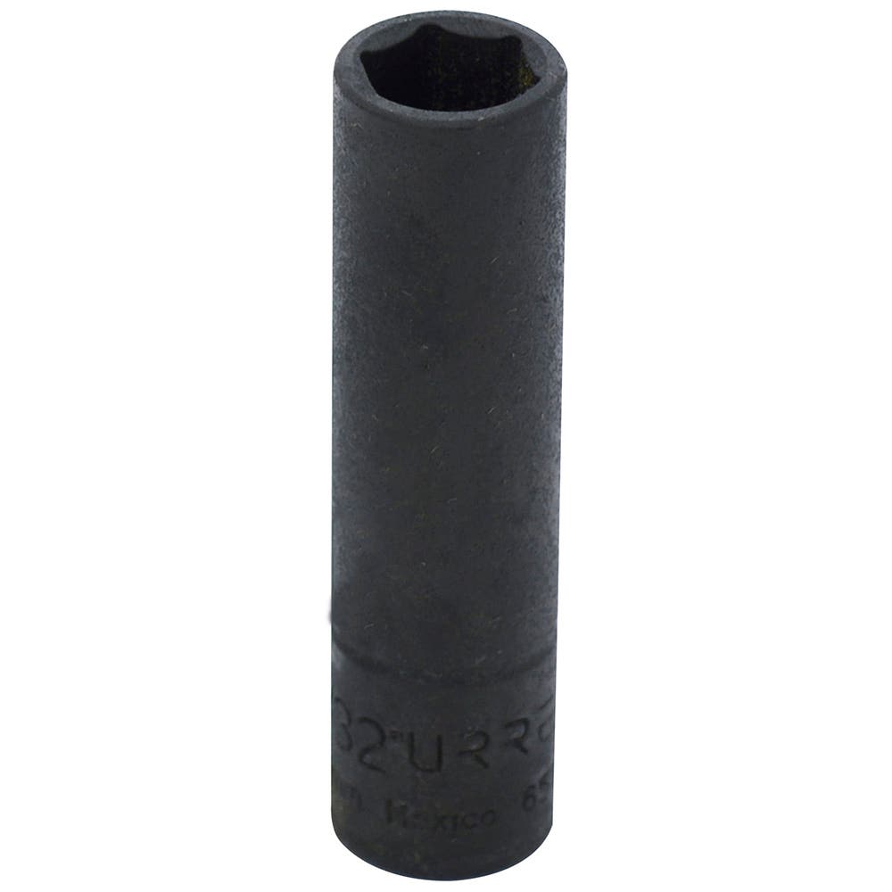 Dado De Impacto Largo Cuadro De 1/4, 6 Puntas, Urrea 6511H