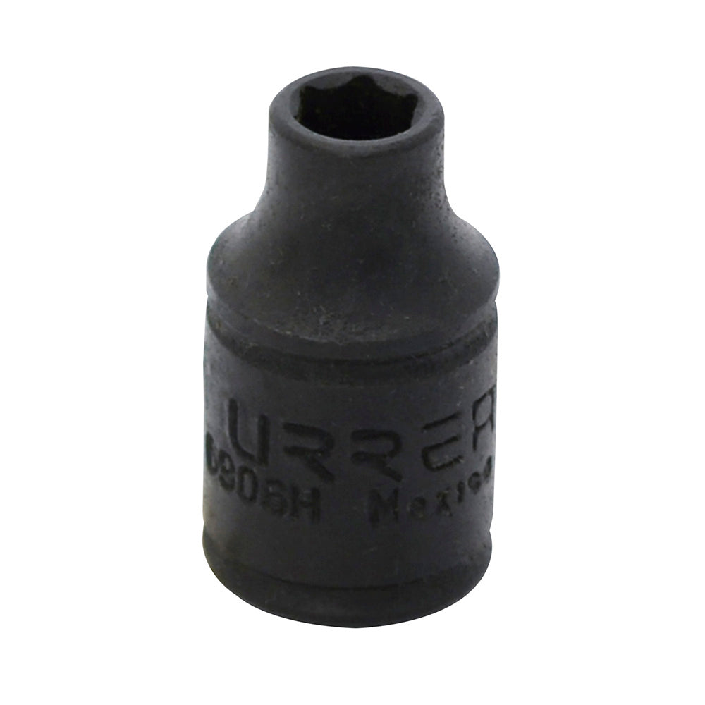 Dado De Impacto Cuadro De 1/4, 6 Puntas, En Urrea 6906H