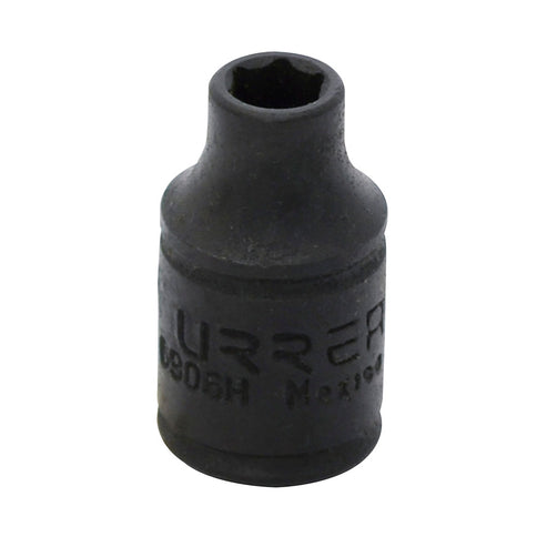 Dado De Impacto Cuadro De 1/4, 6 Puntas, En Urrea 6906H