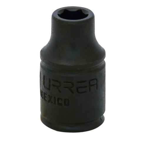 Dado De Impacto Cuadro De 1/4, 6 Puntas, Urrea 6906M