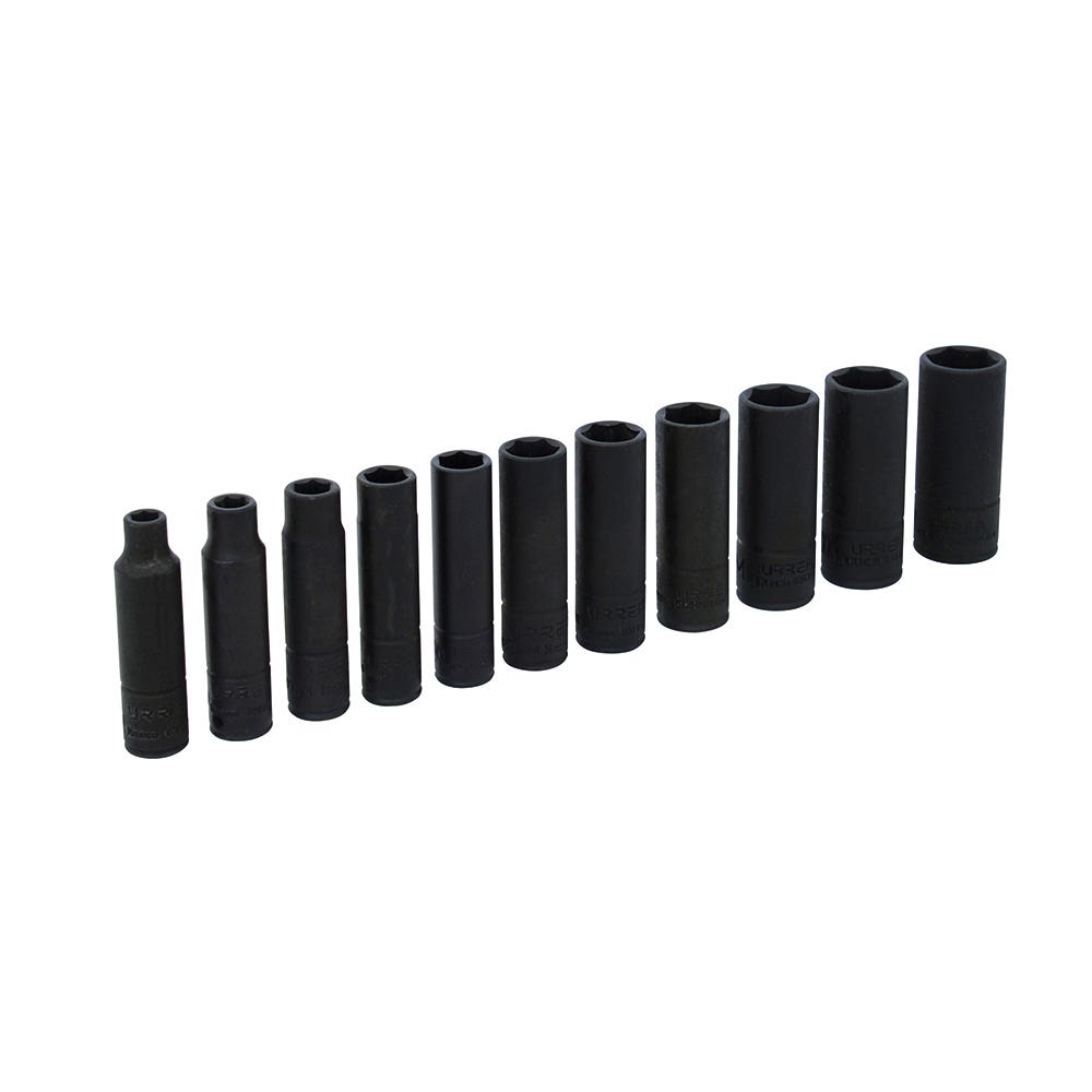 Juego De Dados Largos De Impacto Cuadro De 1/4, Urrea 69212