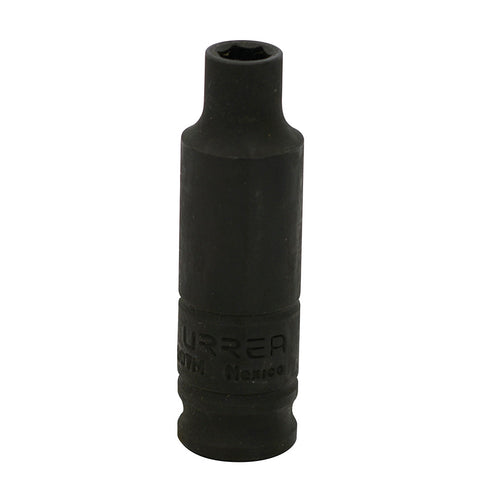 Dado De Impacto Largo Cuadro De 3/8, 6 Puntas, Urrea 7007M