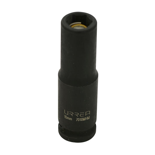 Dado De Impacto Largo Con Imán Cuadro De 3/8, 6 Urrea 7010MHM