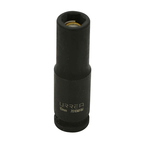 Dado De Impacto Largo Con Imán Cuadro De 3/8, 6 Urrea 7010MHM