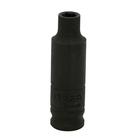 Dado De Impacto Largo Cuadro De 3/8, 6 Puntas, Urrea 7011M