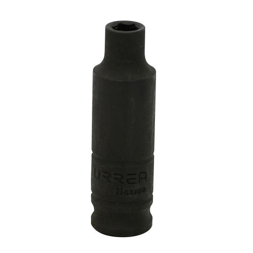 Dado De Impacto Largo Cuadro De 3/8, 6 Puntas, Urrea 7011M
