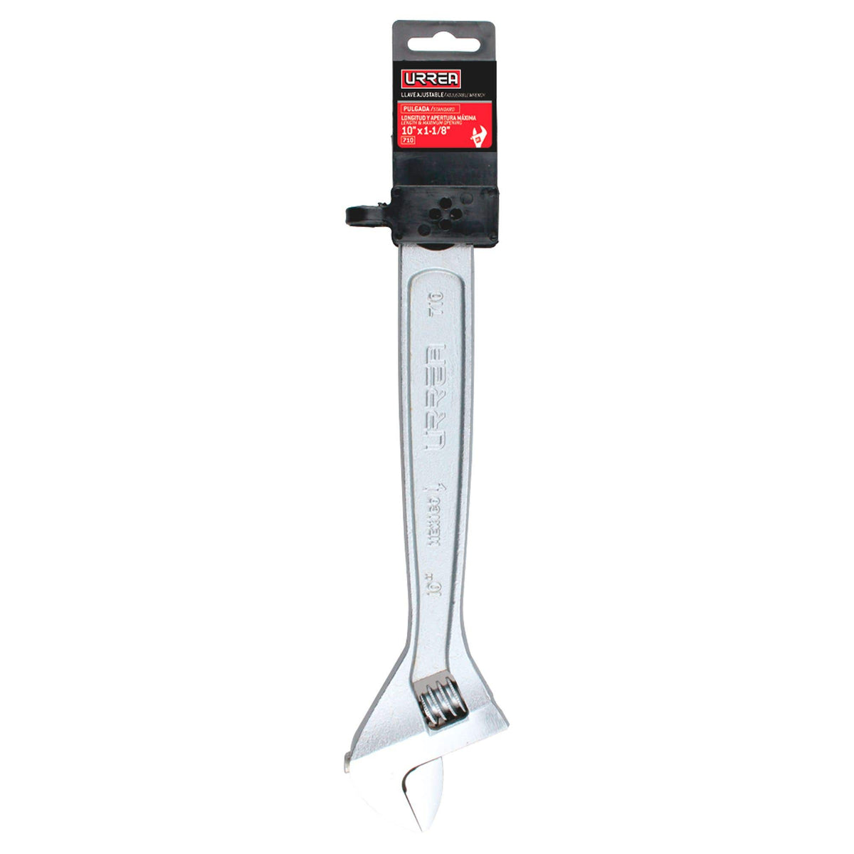 Llave Ajustable Cromada 10" Urrea 710