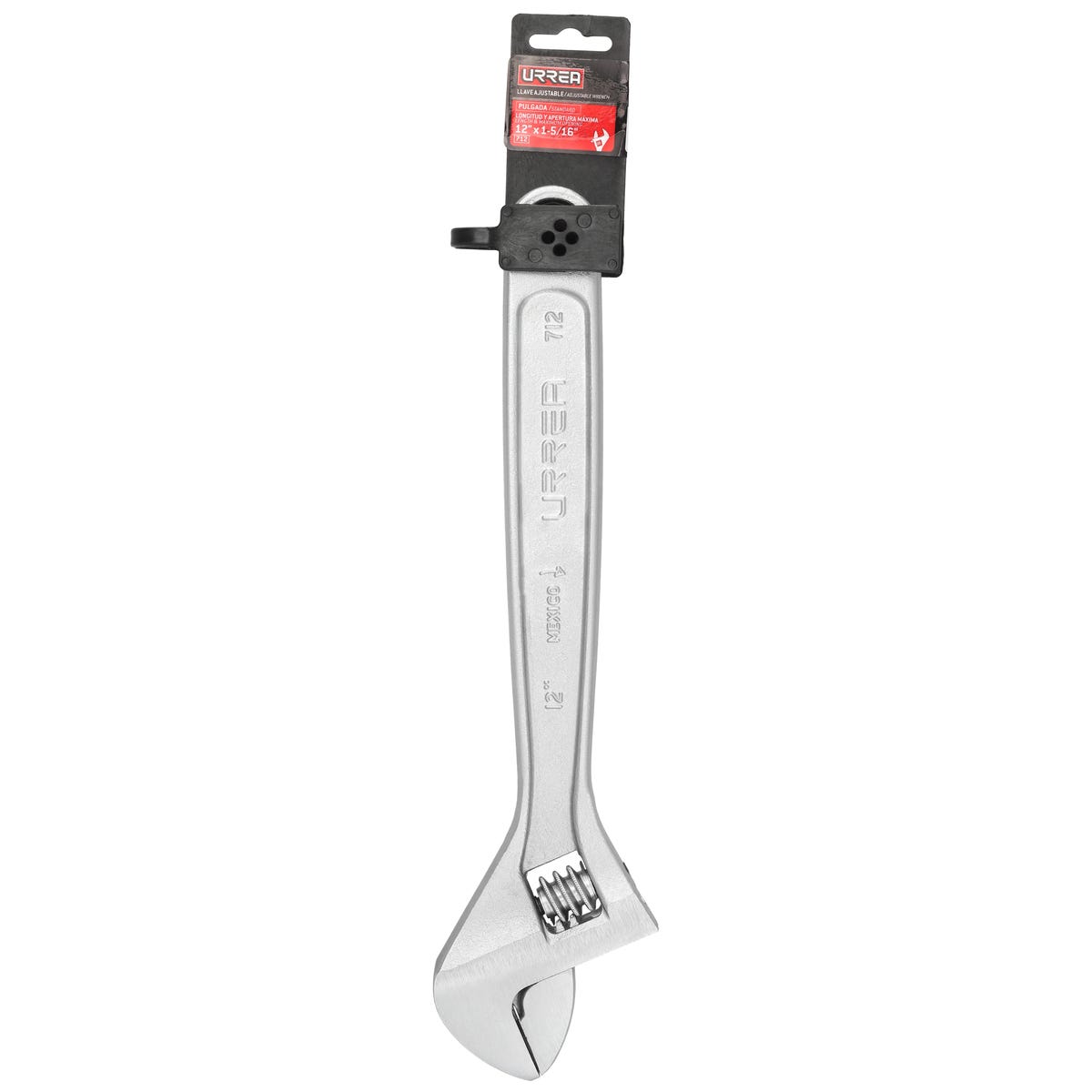 Llave Ajustable Cromada 12" Urrea 712