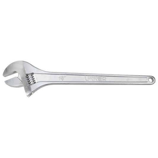 Llave Ajustable Cromada 2-5/32 18, Urrea 718I