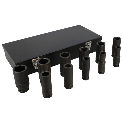 Juego De Dados Largos De Impacto Cuadro De 1/2, Urrea 7301C