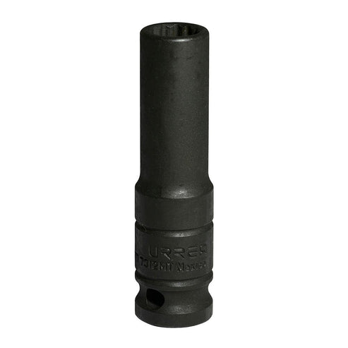 Dado De Impacto Largo Cuadro De 1/2, 12 Puntas, Urrea 7312MT