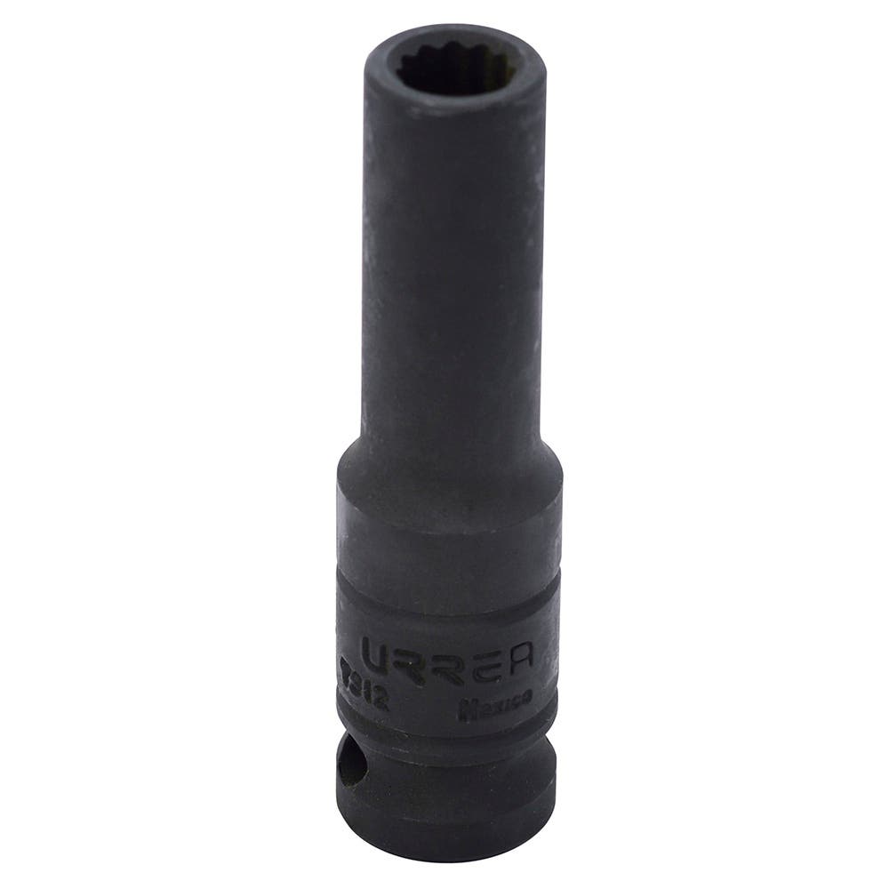 Dado De Impacto Largo Cuadro De 1/2, 12 Puntas, Urrea 7312
