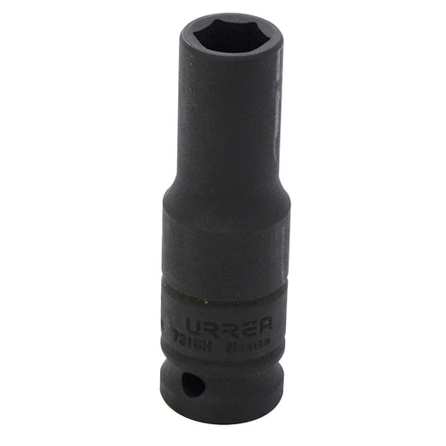 Dado De Impacto Largo Cuadro De 1/2, 6 Puntas, Urrea 7316H