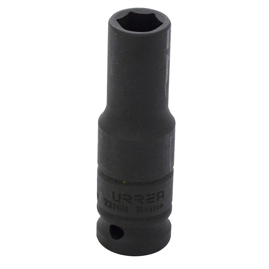 Dado De Impacto Largo Cuadro De 1/2, 6 Puntas, Urrea 7316H