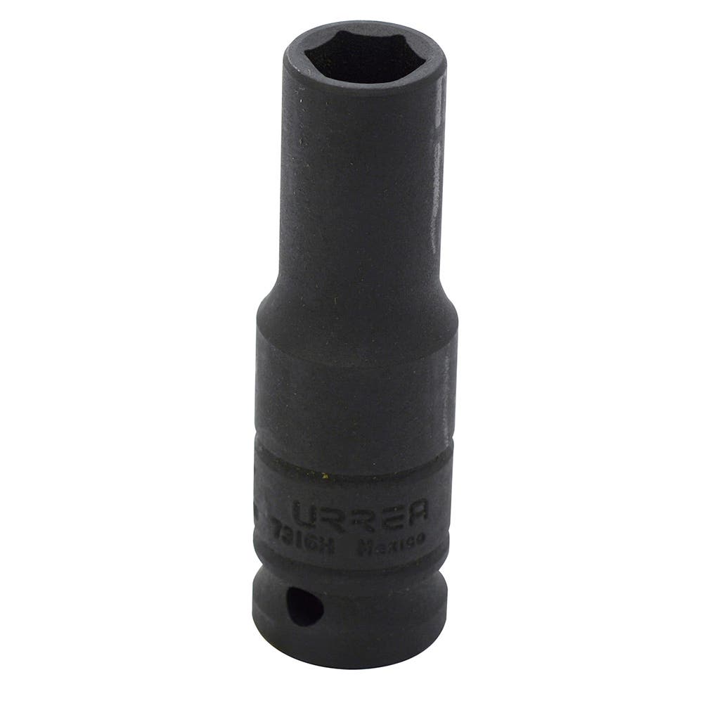 Dado De Impacto Largo Cuadro De 1/2, 6 Puntas, Urrea 7316H
