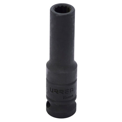 Dado De Impacto Largo Cuadro De 1/2, 12 Puntas, Urrea 7316