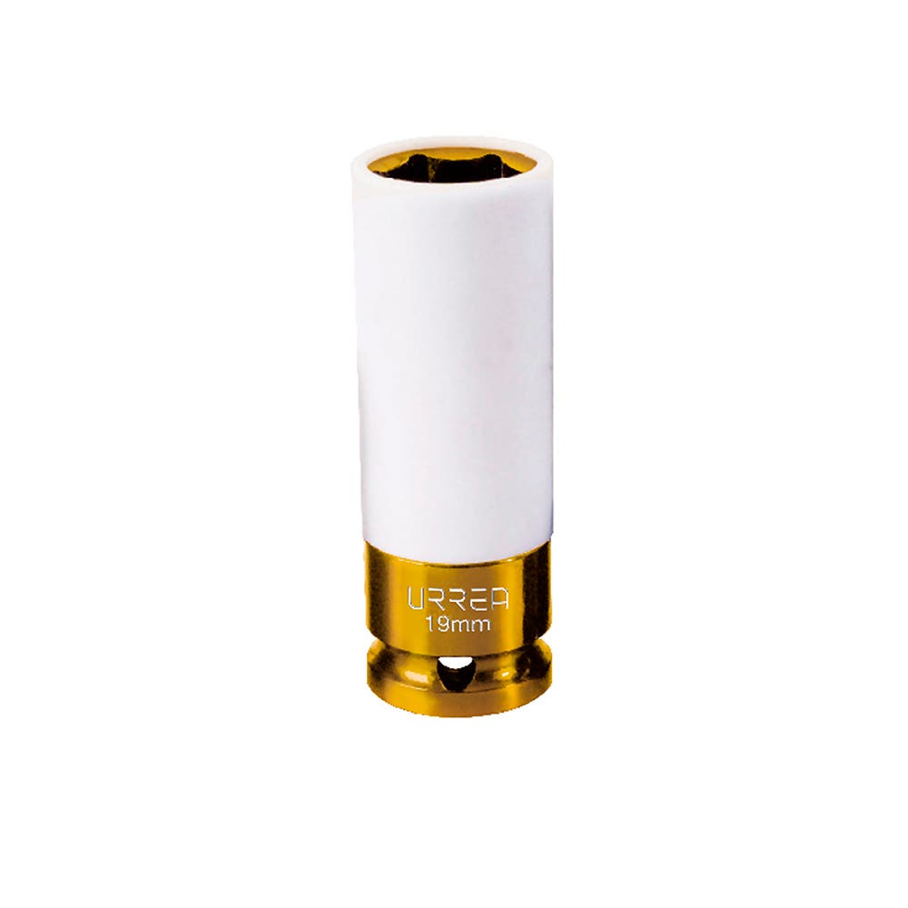 Dado De Impacto Métrico Cuadro De 1/2 Con Protección Nylamid 3/4, Urrea 7319MP