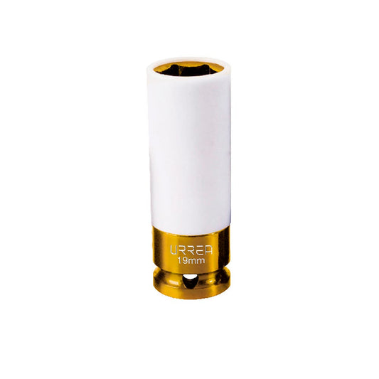 Dado De Impacto Métrico Cuadro De 1/2 Con Protección Nylamid 3/4, Urrea 7319MP